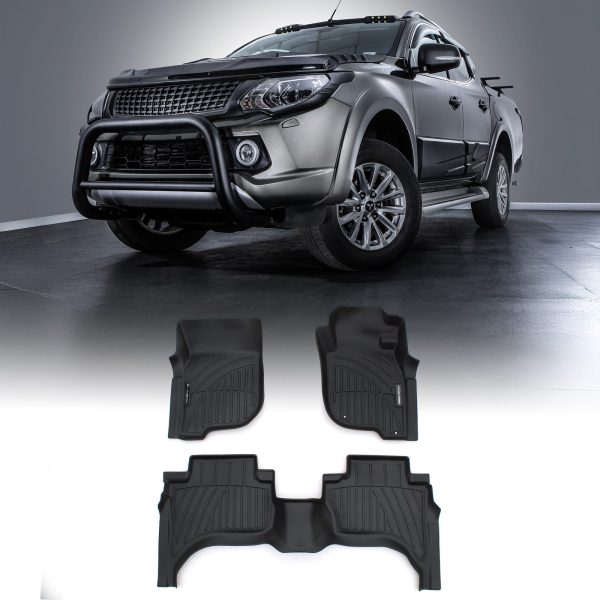 Mitsubishi L200 Triton Series 5 Automatic 2015-2019 Rubber Floor Mats