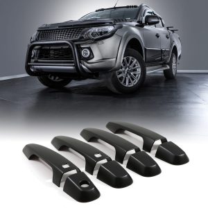 LOW-L200-03-JPG-SQUARE-GRADIENT-copy-3.jpg Mitsubishi L200 Triton 15-23 Keyless Entry Black Door Handle Covers