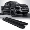 Ford Ranger T6 T7 T8 2012-2021 Black Side Steps