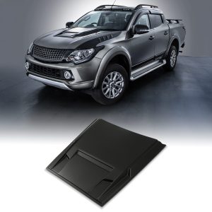 Mitsubishi L200 Triton 15-18 Black Bonnet Scoop