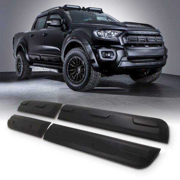 Ford Ranger T6 T7 T8 12-21 Matte Black Body Cladding Door Kit