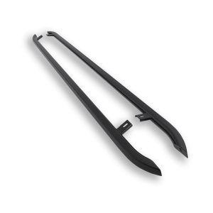 VW Transporter T5 & T6 SWB 03+ Gloss Black Trapezoid Side Bars
