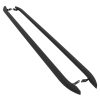 Ford Transit Custom LWB 2013+ Matte Black Trapezoid Side Bars
