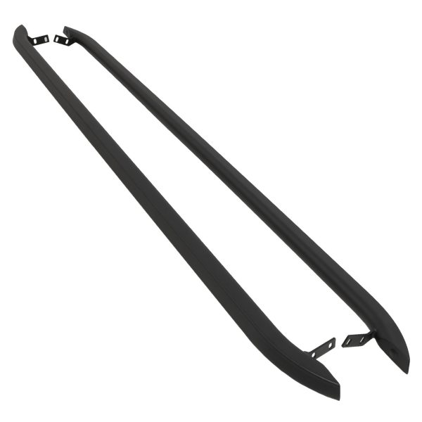Ford Transit Custom LWB 2013+ Matte Black Trapezoid Side Bars