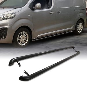 SHSB017-copy.jpg Renault Trafic / Vauxhall Vivaro SWB 2001-14 Gloss Black 3 Sidebars
