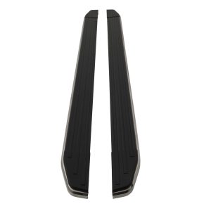 Ford Ranger T6/7/8 2012- 2022 Black Stainless Steel Side Steps