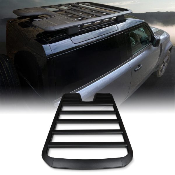 Predator4x4 Black Expedition Roof Rack To Fit Land Rover Defender 90 L663 2020+