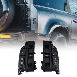 Predator4x4 Rear LED Smoked Tail Lamps To Fit Land Rover Defender L663 2020+