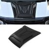 Mitsubishi L200 Triton 19-23 Black Bonnet Scoop