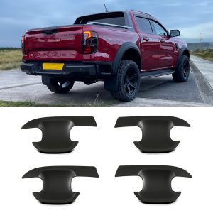 SNHC003-13-1.jpg Ford Ranger T9 2023+ Matte Black Inner Door Handle Trims