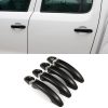 Volkswagen VW Amarok 10-20 Matte Black Door Handle Covers