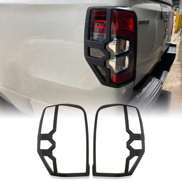 SNLC023-fade.jpg Mitsubishi L200 Triton Black Tail Light Cover 2019-2023