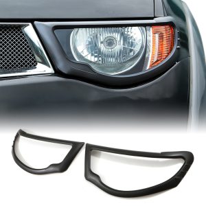 Mitsubishi L200 Triton 2006-2010 Black Headlight Cover Trim