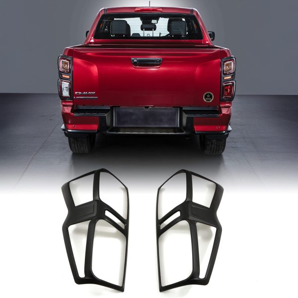 Isuzu D-Max RG 2021+ Black Tail Light Cover