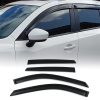Mazda CX-5 2017+ Black Wind Deflectors