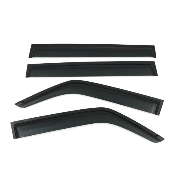 Mitsubishi Pajero Shogun V73 99-06 Black Wind Deflectors