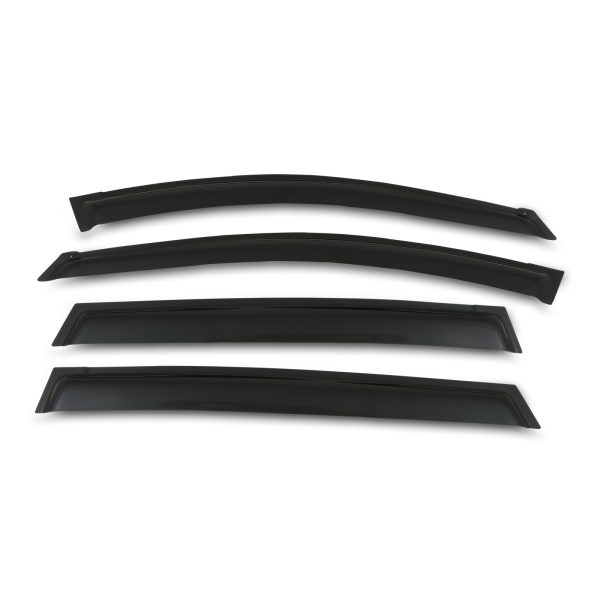SNWD038-01.jpg Toyota RAV4 XA40 13-15 Black Tinted Wind Deflectors
