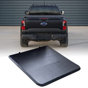 Ford Ranger T9 2023+ Black Tri-Fold Soft Tonneau Cover