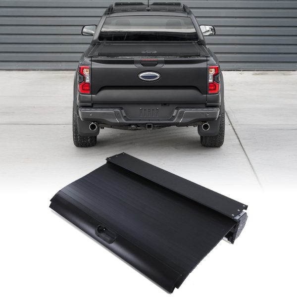 Ford Ranger T9 2023+ Black Aluminium Tonneau Roller Cover