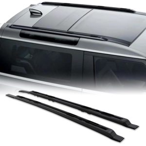 Predator4x4 Black Roof Rails To Fit Land Rover Defender 90 L663 2020+