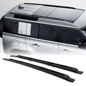 Predator4x4 Black Roof Rails To Fit Land Rover Defender L663 110 2020+