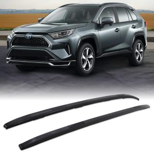 Toyota RAV4 XA50 2019+ Black Roof Rails