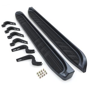 Toyota Land Cruiser Prado J120 02-09 Black Aluminium Side Steps
