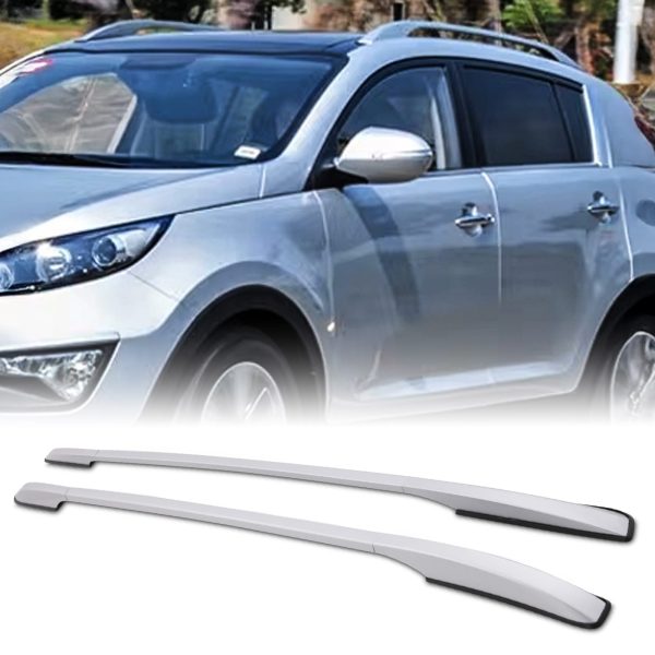 Kia Sportage SL 11-16 Silver Roof Rails