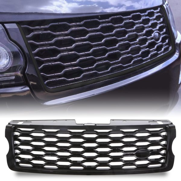 Predator4x4 Black Facelift Look Front Grille To Fit Range Rover Vogue L405 13-17