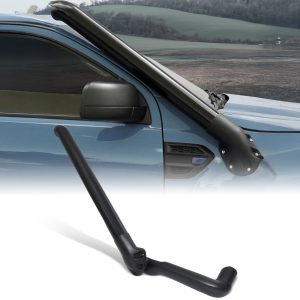50-50-15-1.jpg Ford Ranger T6 T7 & T8 11-22 Black Stainless Steel Snorkel Kit