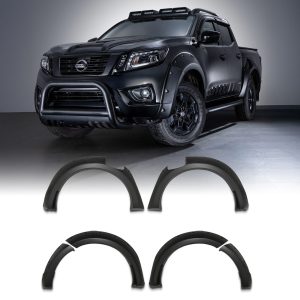 50-50-2-10-1.jpg Nissan Navara D23 NP300 14-20 65mm Matte Black Wheel Arches With AdBlue Fitting