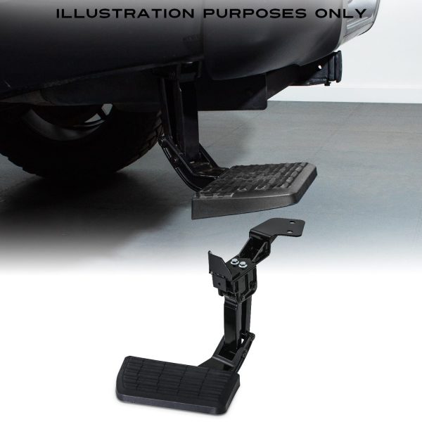 VW Amarok MK1 MK2 2010+ Rear Retractable Bumper Step