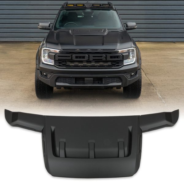 Ford Ranger T9 2023+ Matte Black Bonnet Scoop