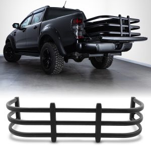 50-50-26-3.jpg Black Universal Truck Bed Extender Rack