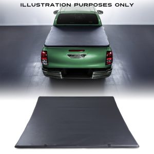 50-50-27-1.jpg Nissan Navara D23 NP300 15-21 Tri-Fold Soft Tonneau Truck Bed Cover