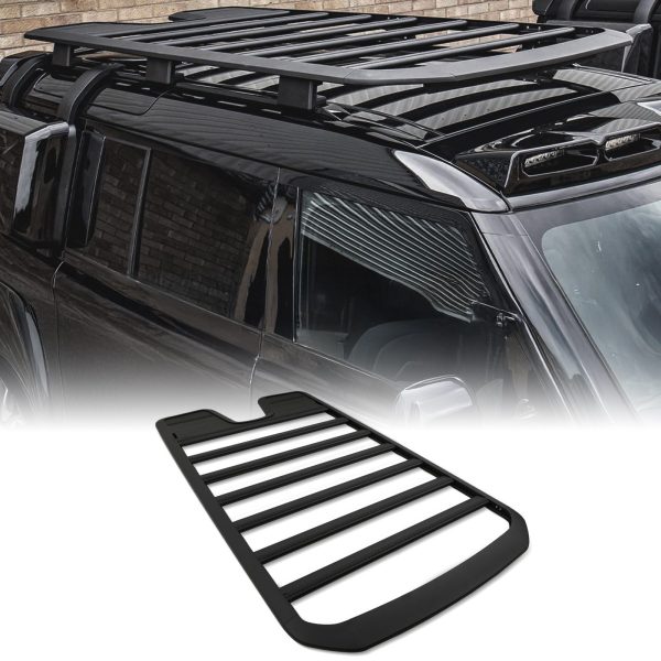 Predator4x4 Black Expedition Roof Rack To Fit Land Rover Defender 130 L663 2020+