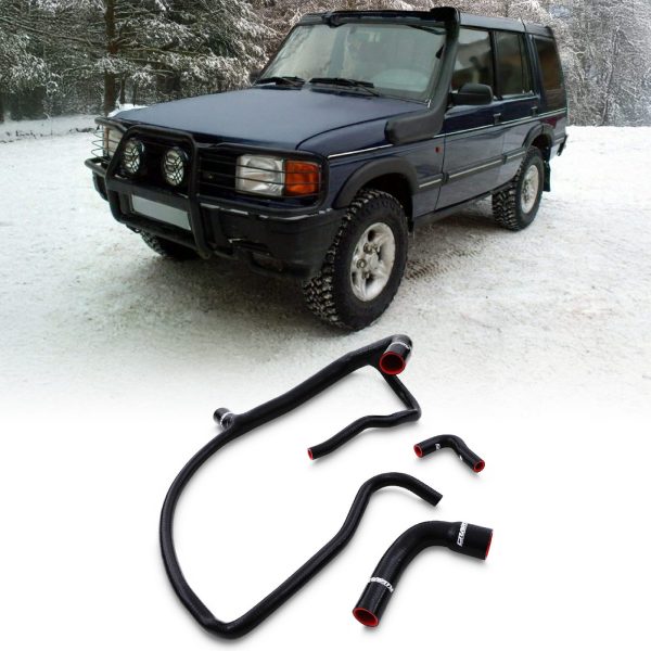 Predator4x4 Silicone Radiator Hose Kit To Fit Land Rover Defender 300TDI 2.5TDI 94-06