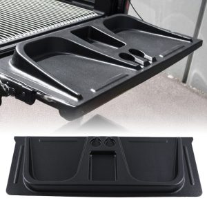 Isuzu D-Max RT 12-21 Black Tailgate Seat With Cup Holders