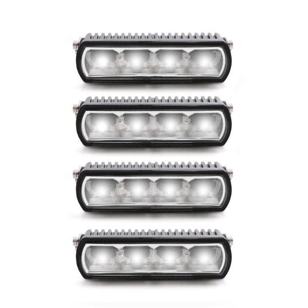 B0205C-03.5.jpg Universal Emarked DIY 4 x 6 Chrome Grille Light Kit