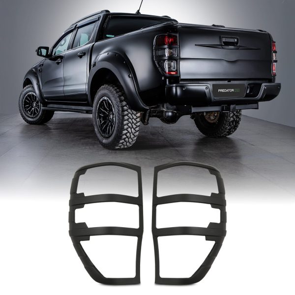 CAR-THREE-REAR-ANGLE-copy-1.jpg Ford Ranger T6 T7 T8 12-21 Black Tail Light Covers