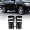 Predator4x4 Black Side Air Vent Pair To Fit Range Rover L322 05-12