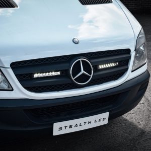 Stealth LED Mercedes Sprinter 2006-2013 Twin 10 Luminous LED Integration Grille Kit - 7,560 Lumens