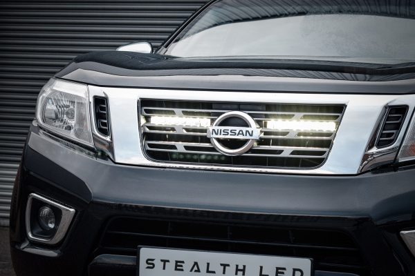 DSC_2766-WEB-V2.jpg Stealth LED Nissan Navara D23 2015-2019 Twin 10 Luminous LED Integration Grille Kit - 7,560 Lumens