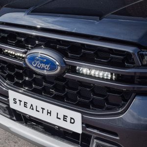 Stealth LED Ford Ranger T9 2023+ Twin 10 Luminous LED Integration Grille Kit - 7,560 Lumens