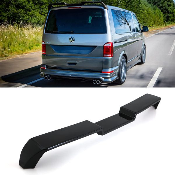 HOSP022-01.jpg VW Transporter T6 16-24 Gloss Black Rear Spoiler