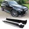 Mercedes Benz GLC C253 X253 15-22 Aluminium Side Steps
