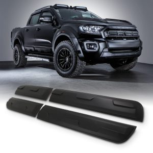 Ford Ranger T6 T7 T8 12-21 Matte Black Body Cladding Door Kit