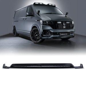 VW Transporter T6.1 2019+ Gloss Black Front Lip Splitter
