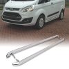 Ford Transit Custom SWB 2013+ Stainless Steel Side Bars