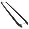 Ford Transit Custom SWB 2013+ Gloss Black Trapezoid Side Bars